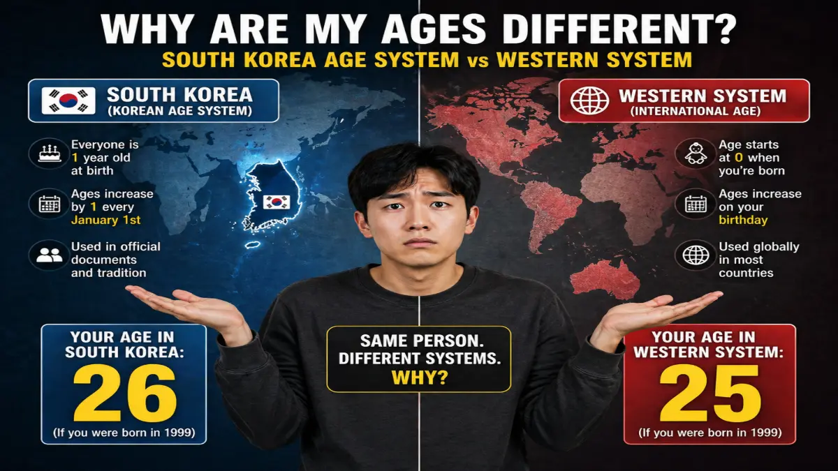 different age systems across countries comparison