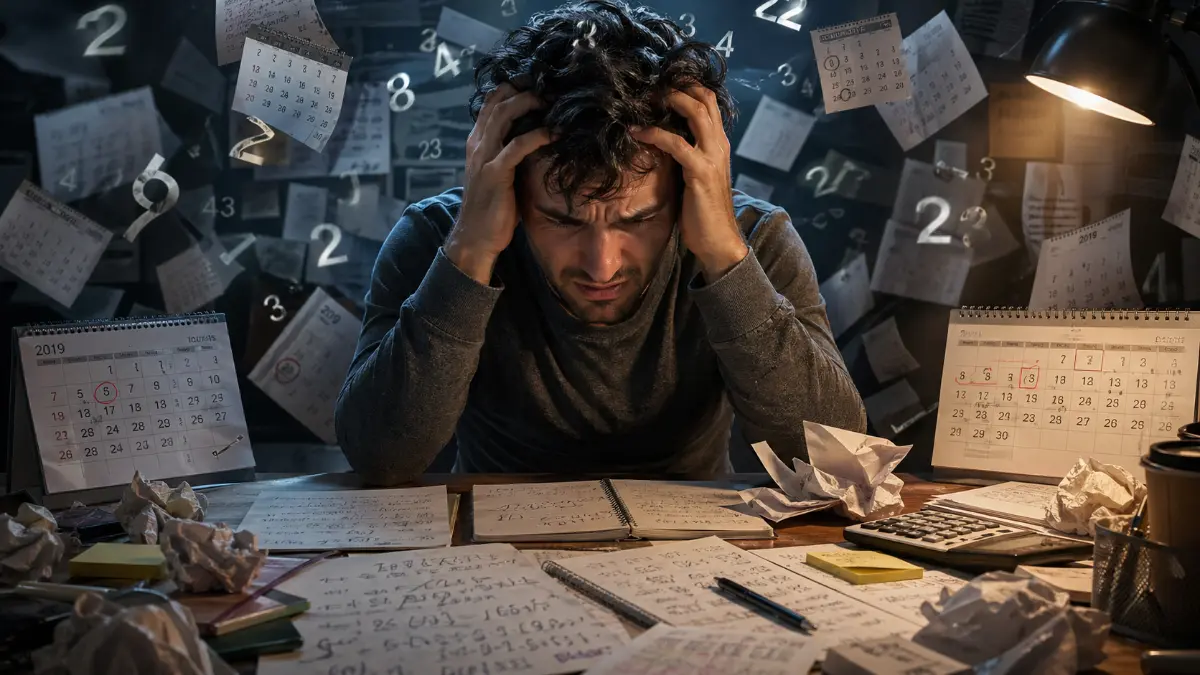 manual age calculation confusion with calendar and dates