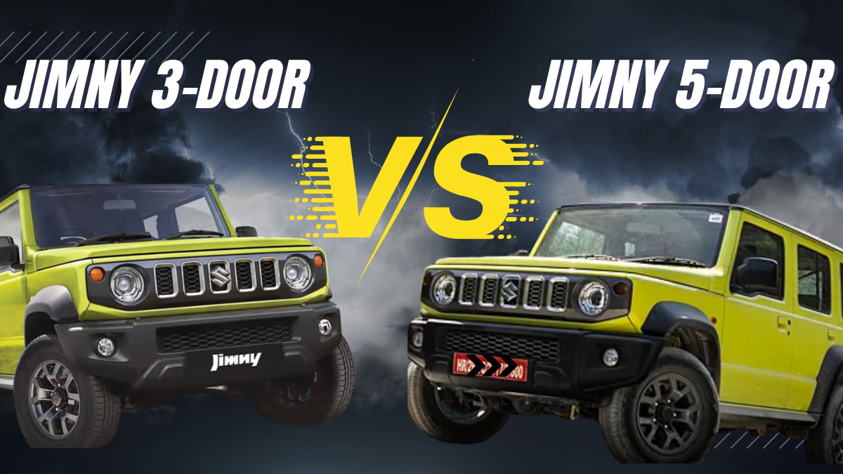 Maruti Jimny 3-Door vs. 5-Door – Which One is Right for You?