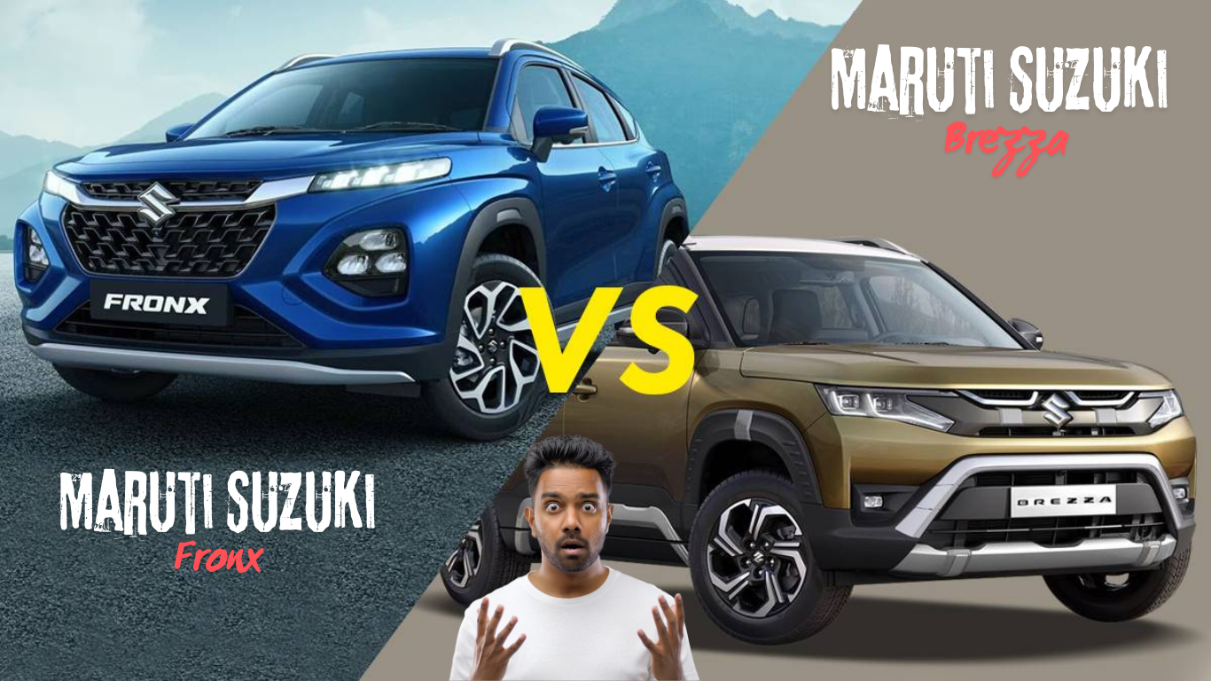 Maruti Suzuki Brezza vs Maruti Suzuki Fronx: Which One is the Real Game-Changer?