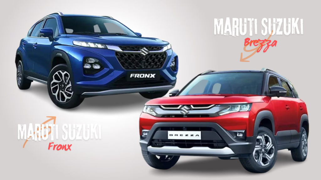 Maruti Suzuki Brezza vs Maruti Suzuki Fronx: Which One is the Real Game-Changer?