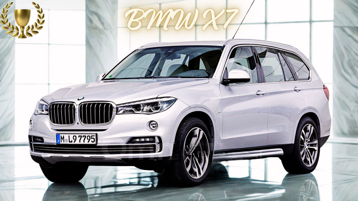 Silver BMW X5 SUV parked against a clean architectural backdrop, highlighting its premium design and refined body lines.