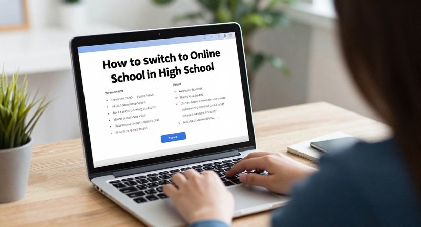 How to Switch to Online School in High School